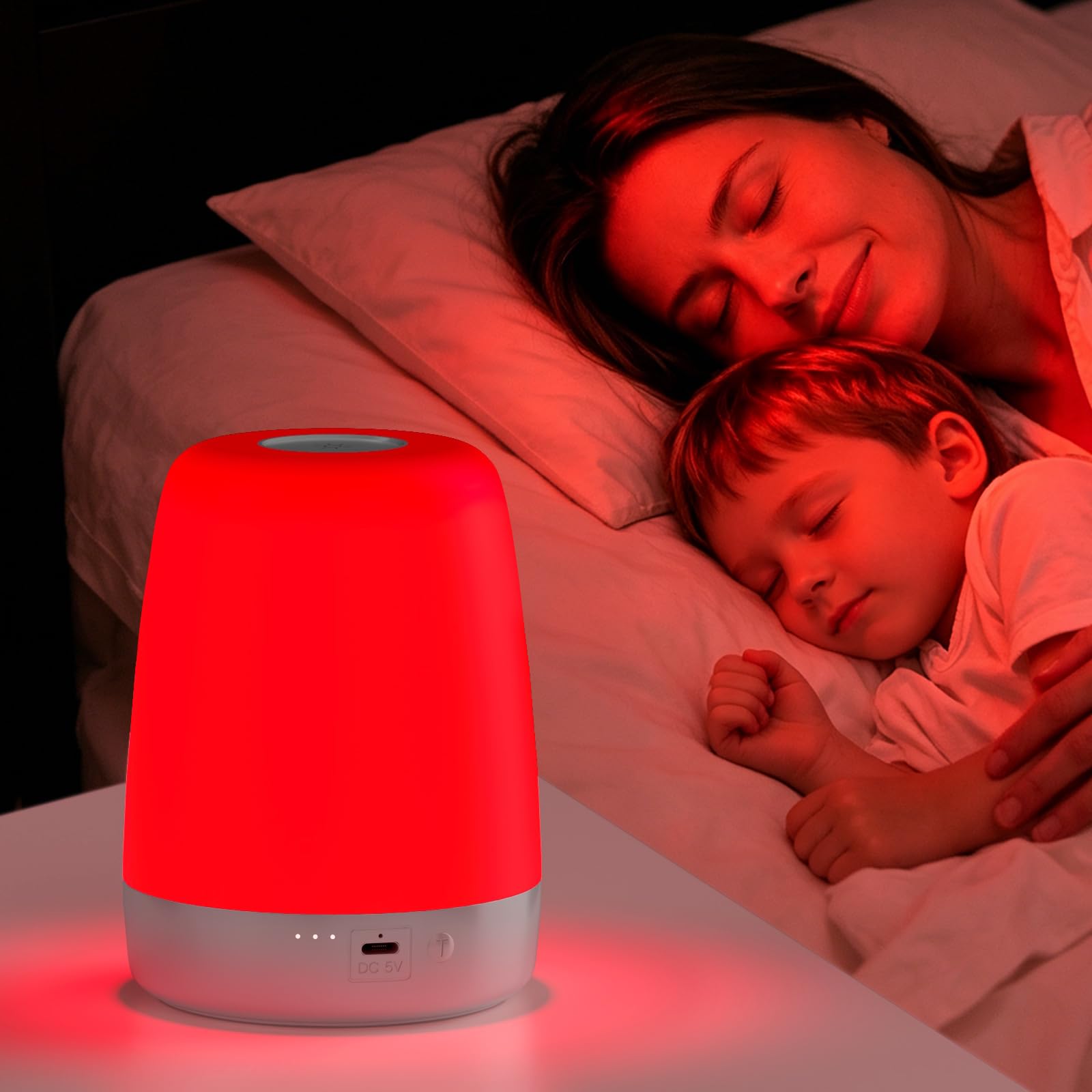 Amazon.com: XKETA Red-Light Night Light Baby: Pure 670nm Natural